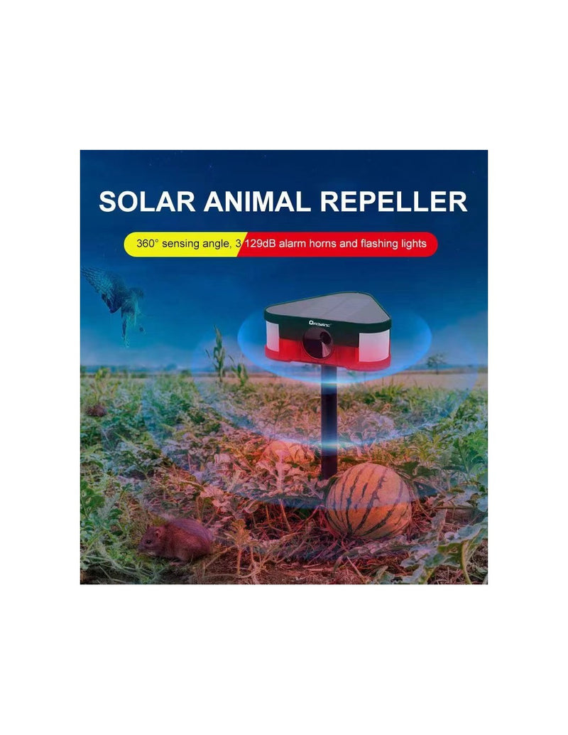Alarme Solar Repelente de Ratos QA-JB5