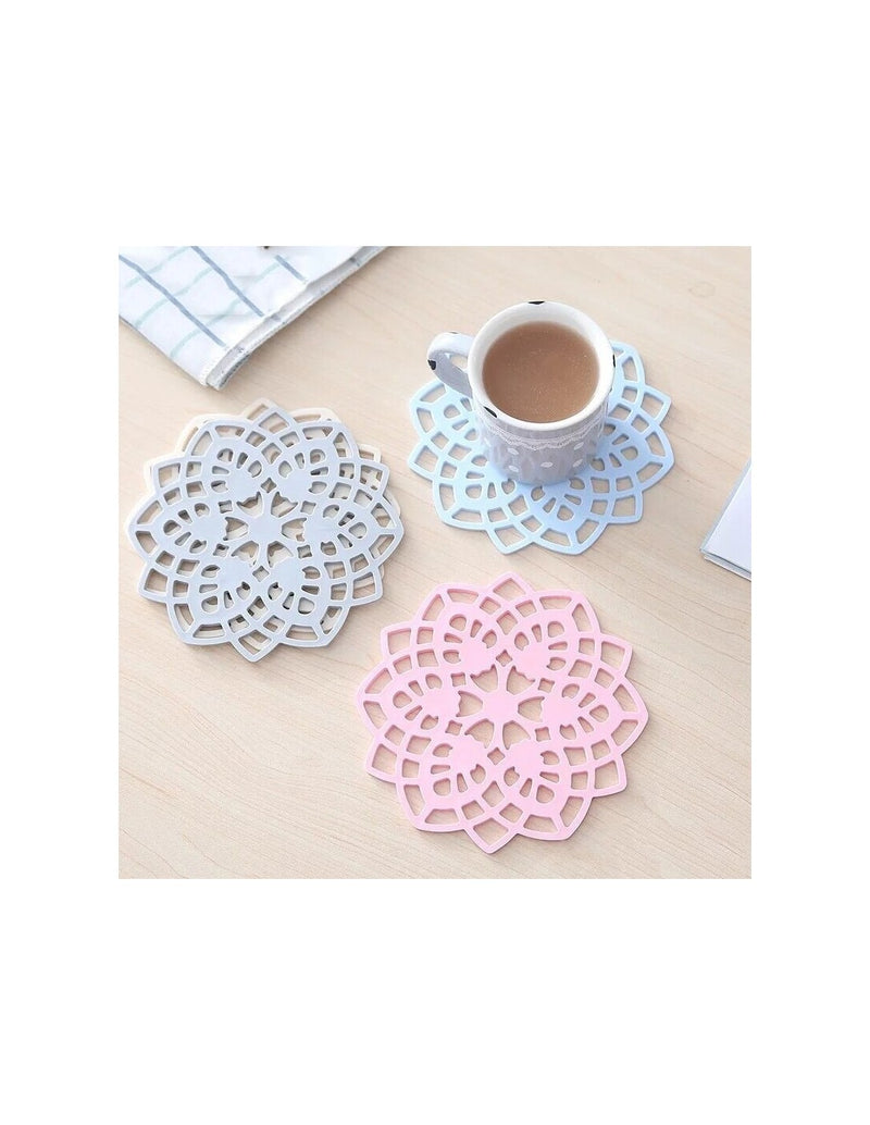 Base de Silicone Antiderrapante - Pack 6pcs