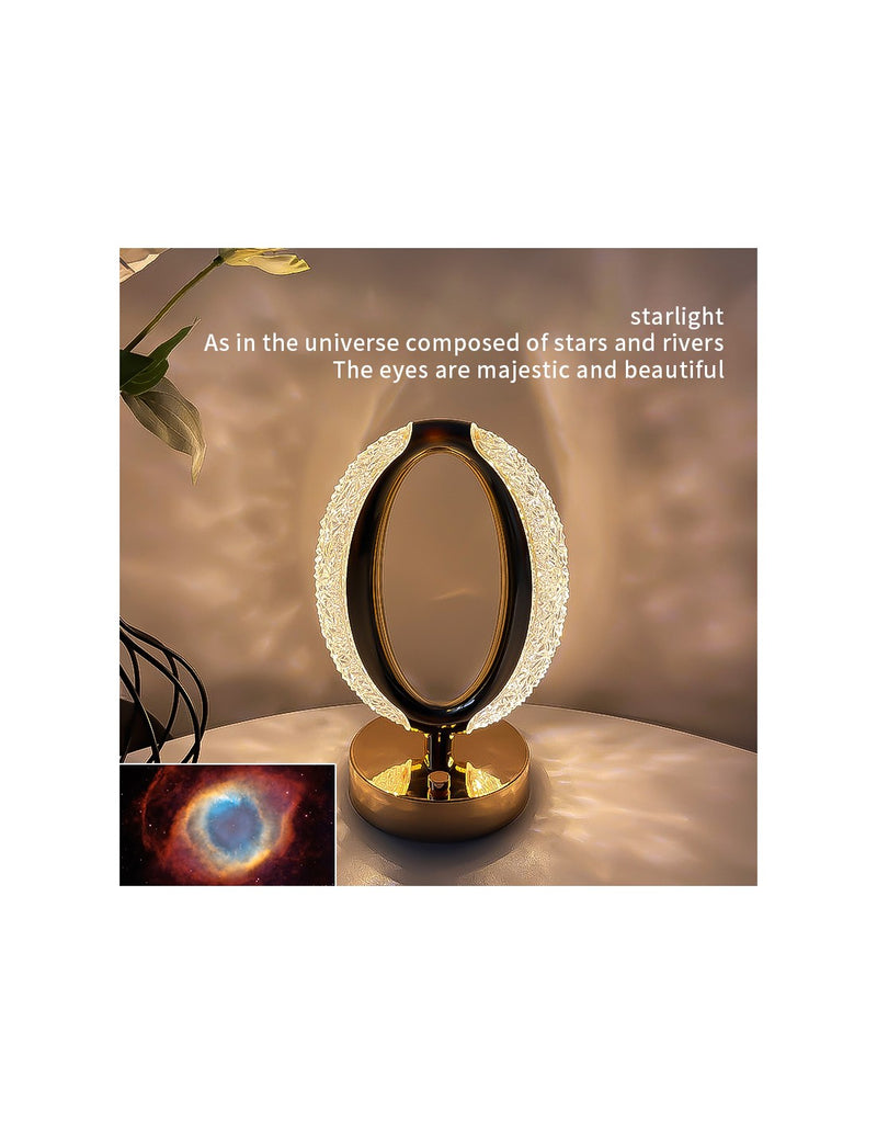 Candeeiro Decorativo LED com Design Oval