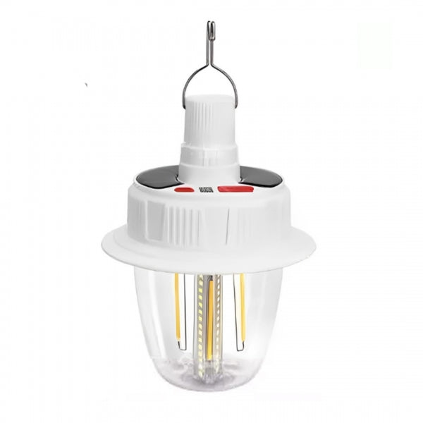 Candeeiro Solar LED Portátil com Gancho