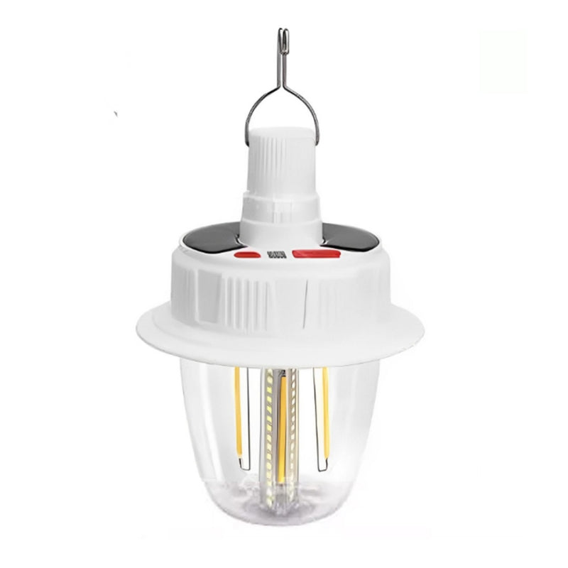 Candeeiro Solar LED Portátil com Gancho