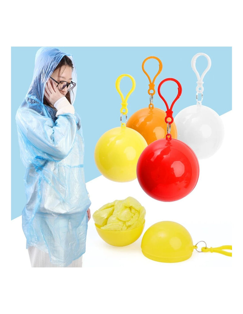 Capa de Chuva Portátil em Bola