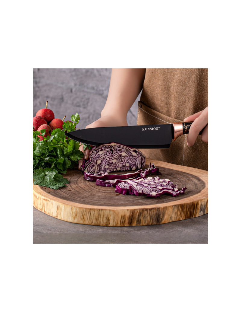Conjunto de Facas de Cozinha Premium com Suporte Rotativo