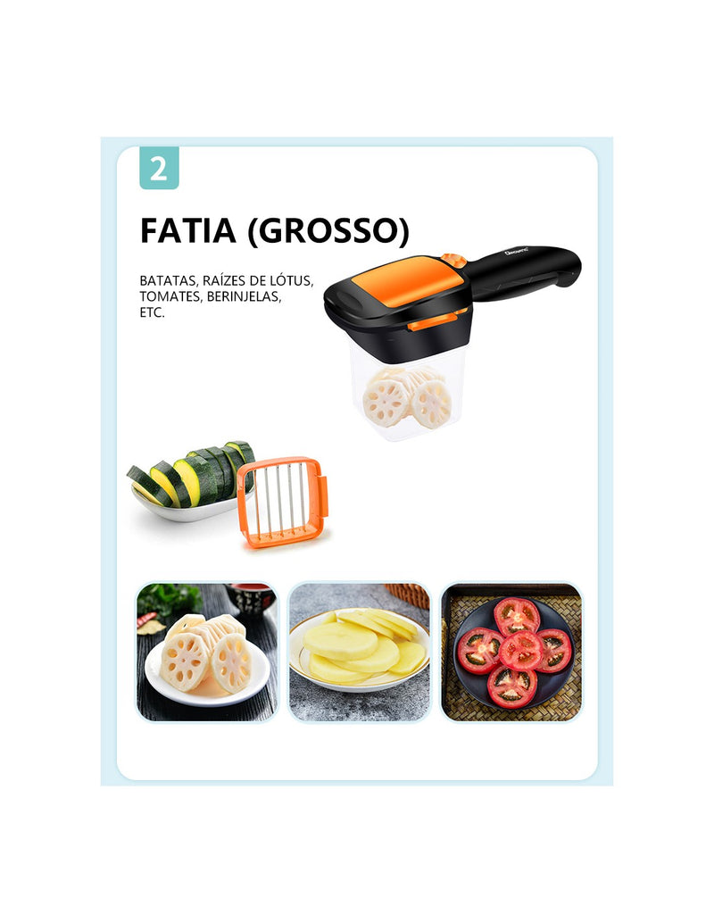 Cortador Multifuncional 5 em 1 QA-T624
