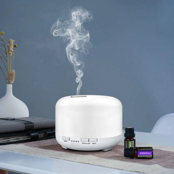 Difusor de Aromas Ultrassónico com Luz LED 300ML
