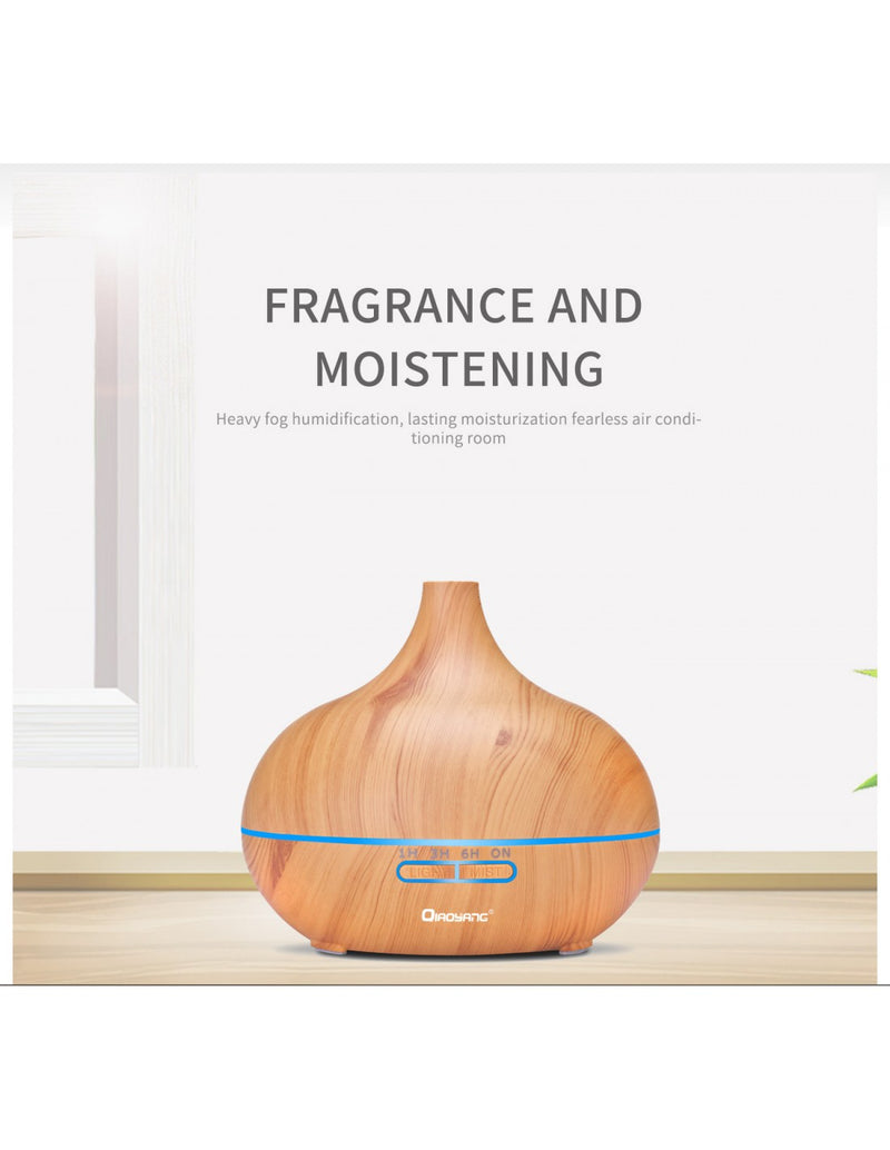 Difusor de Aromas Ultrassónico com Luz LED - QA-SX105