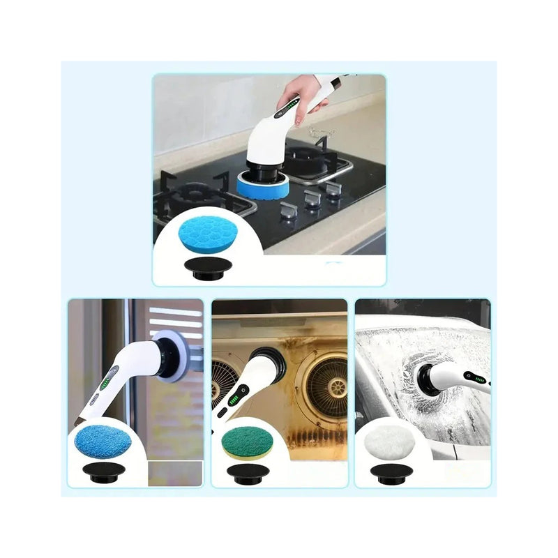 Escova Multifuncional Elétrica Rotativa