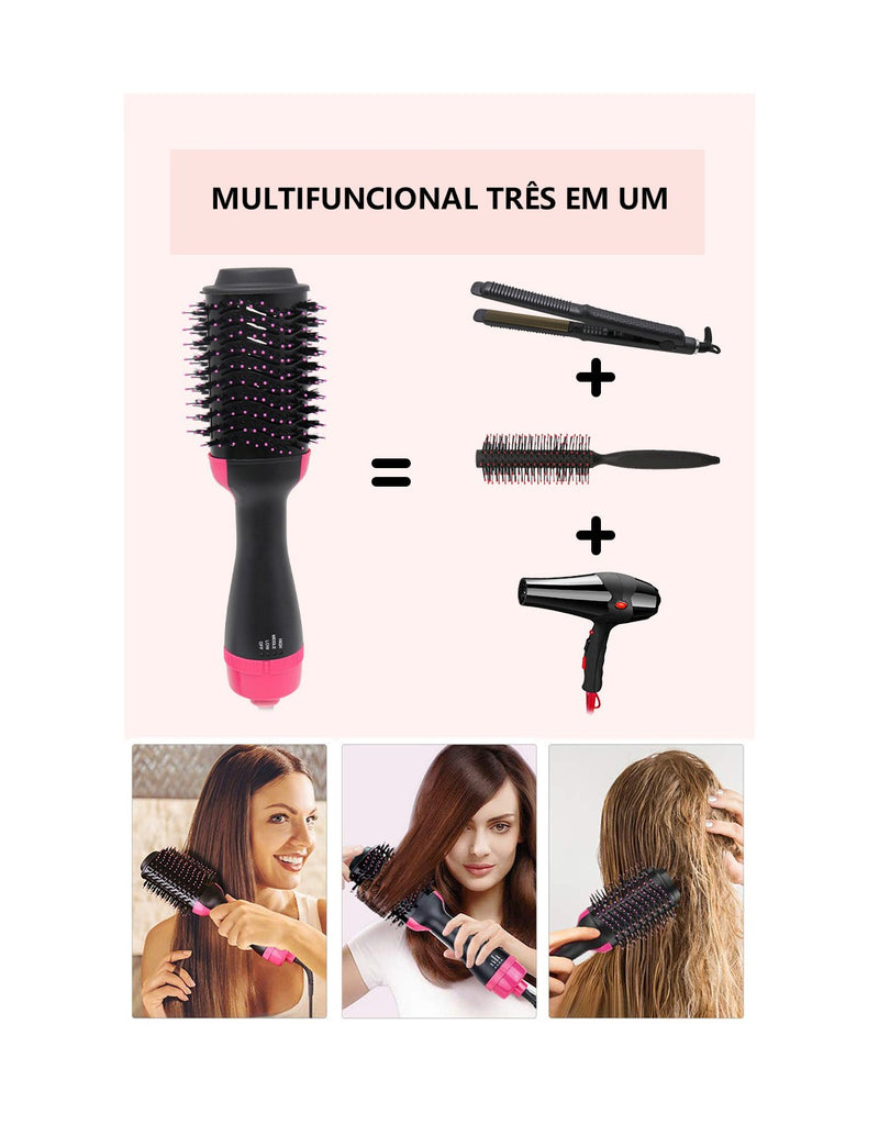 Escova Secador 3 in 1 - QA-T03