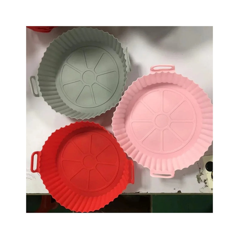 Forma de Silicone para Airfryer - Redonda 18cm