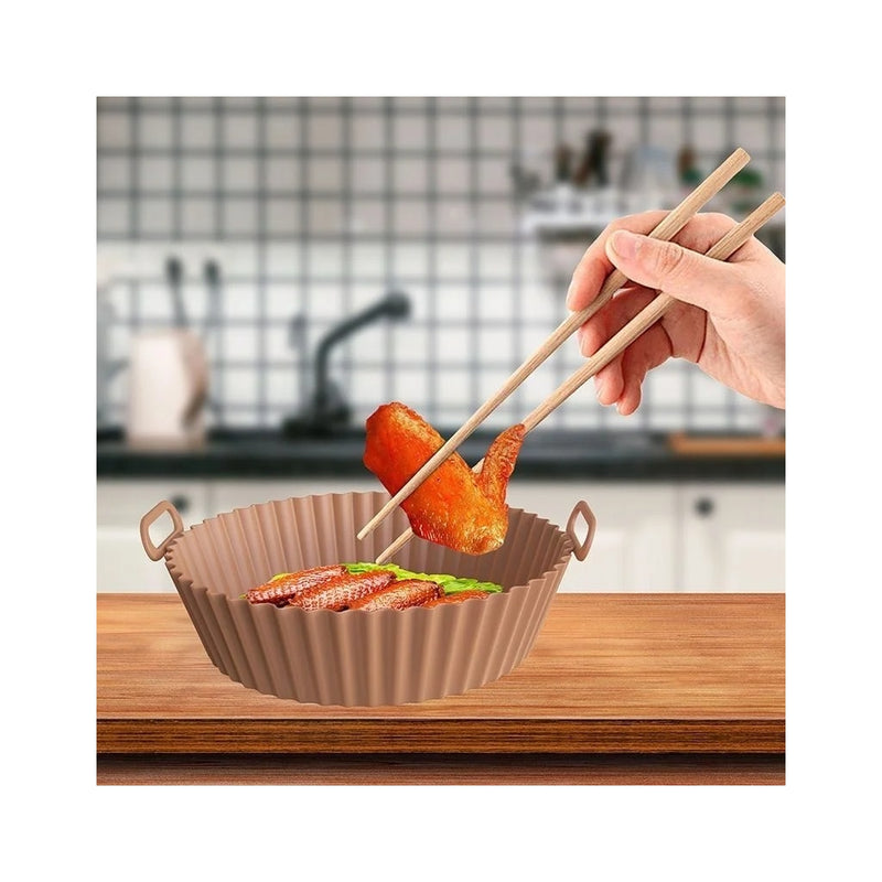 Forma de Silicone para Airfryer - Redonda 18cm