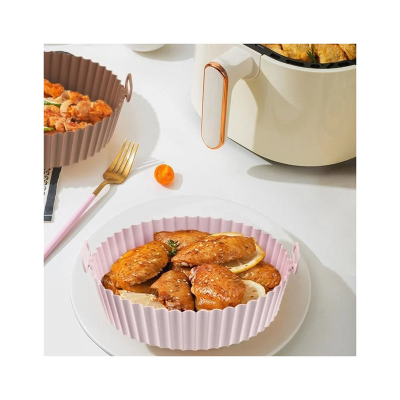 Forma de Silicone para Airfryer - Redonda 18cm