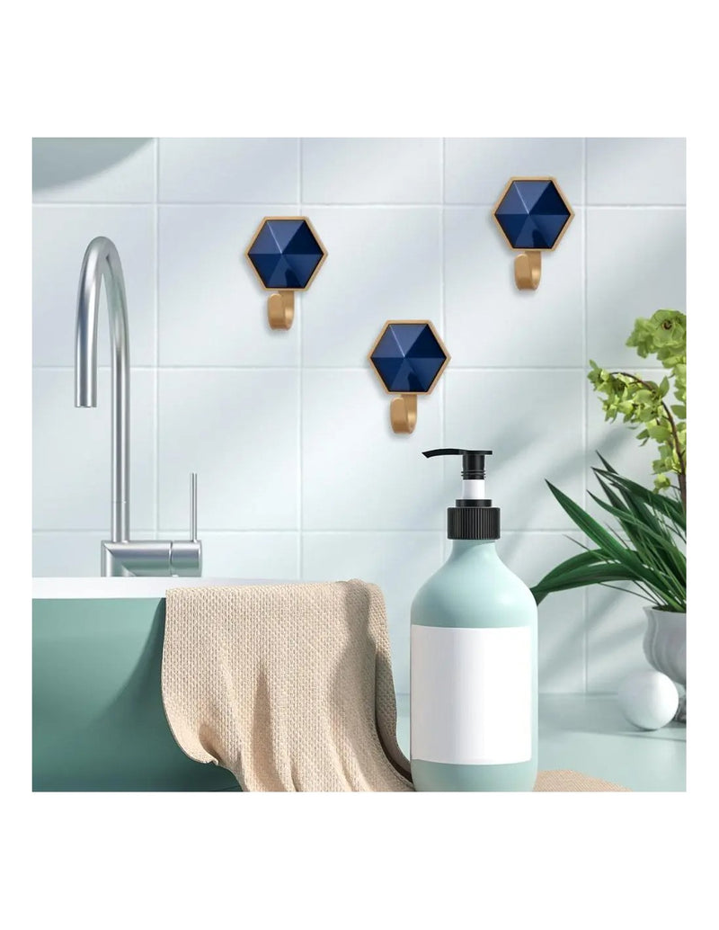 Ganchos de Parede Hexagonal