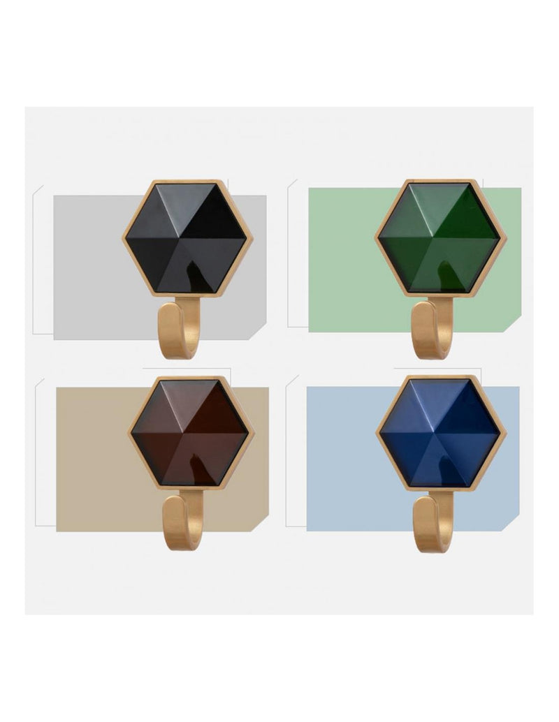 Ganchos de Parede Hexagonal