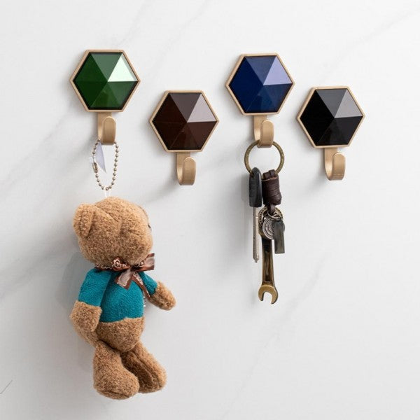 Ganchos de Parede Hexagonal