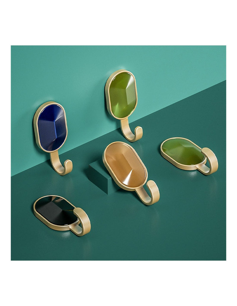 Ganchos Parede Oval