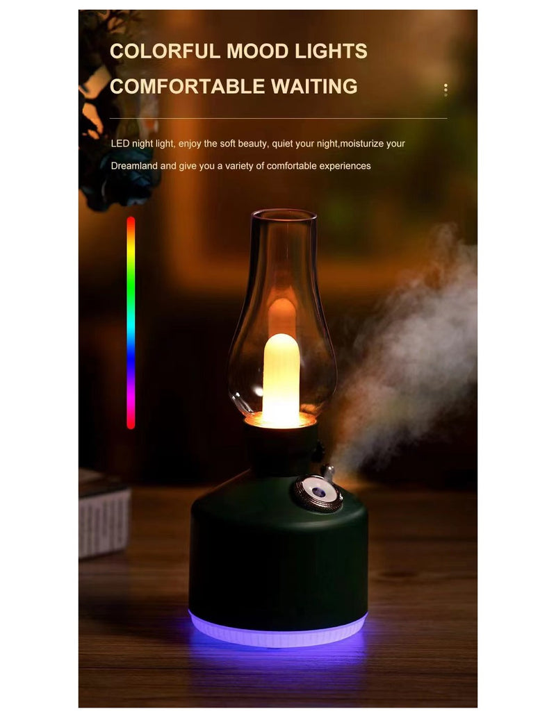 Humidificador Vintage com Lâmpada QA-X108 - 280ML