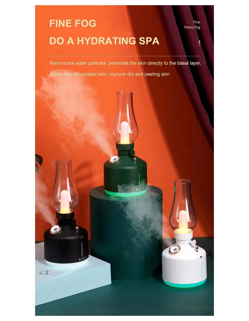 Humidificador Vintage com Lâmpada QA-X108 - 280ML