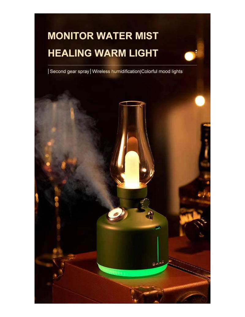 Humidificador Vintage com Lâmpada QA-X108 - 280ML