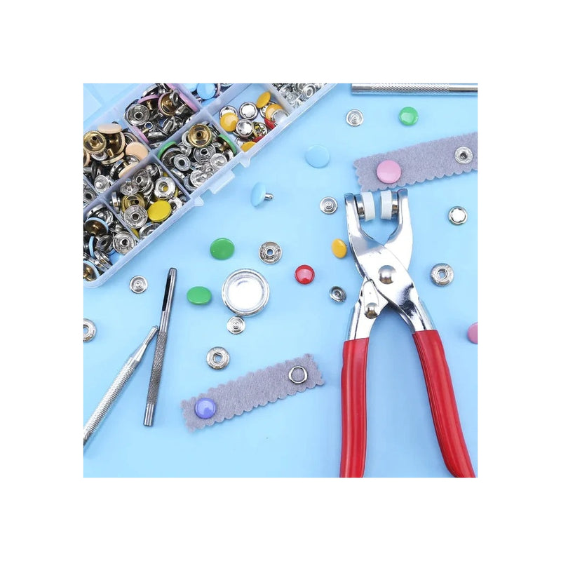 Kit Alicate de Botão de Pressão