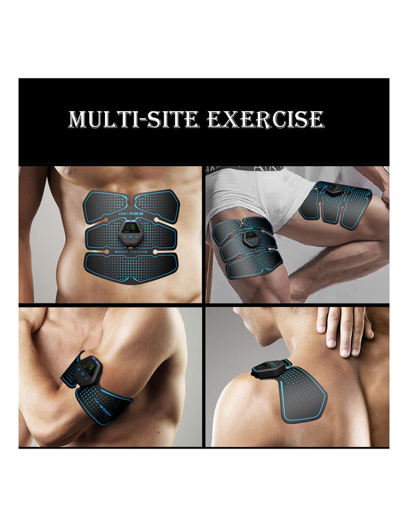Kit de Tonificação Muscular EMS para Abdominais e Braços