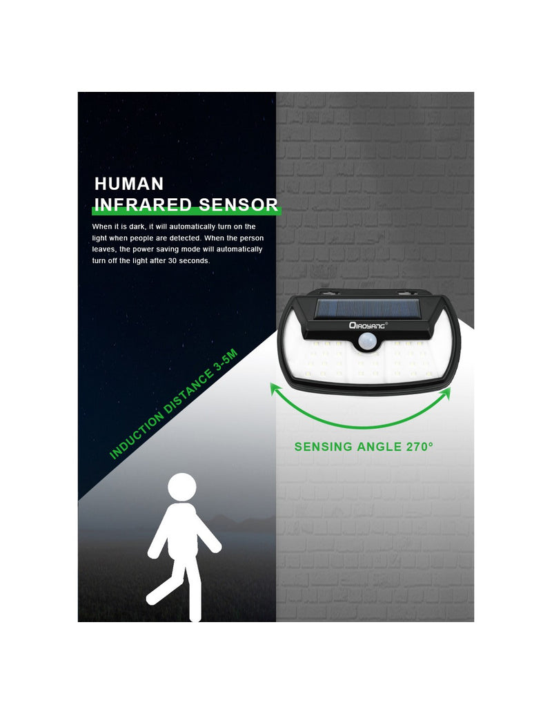 Luz Solar com Sensor de Movimento QA-L712