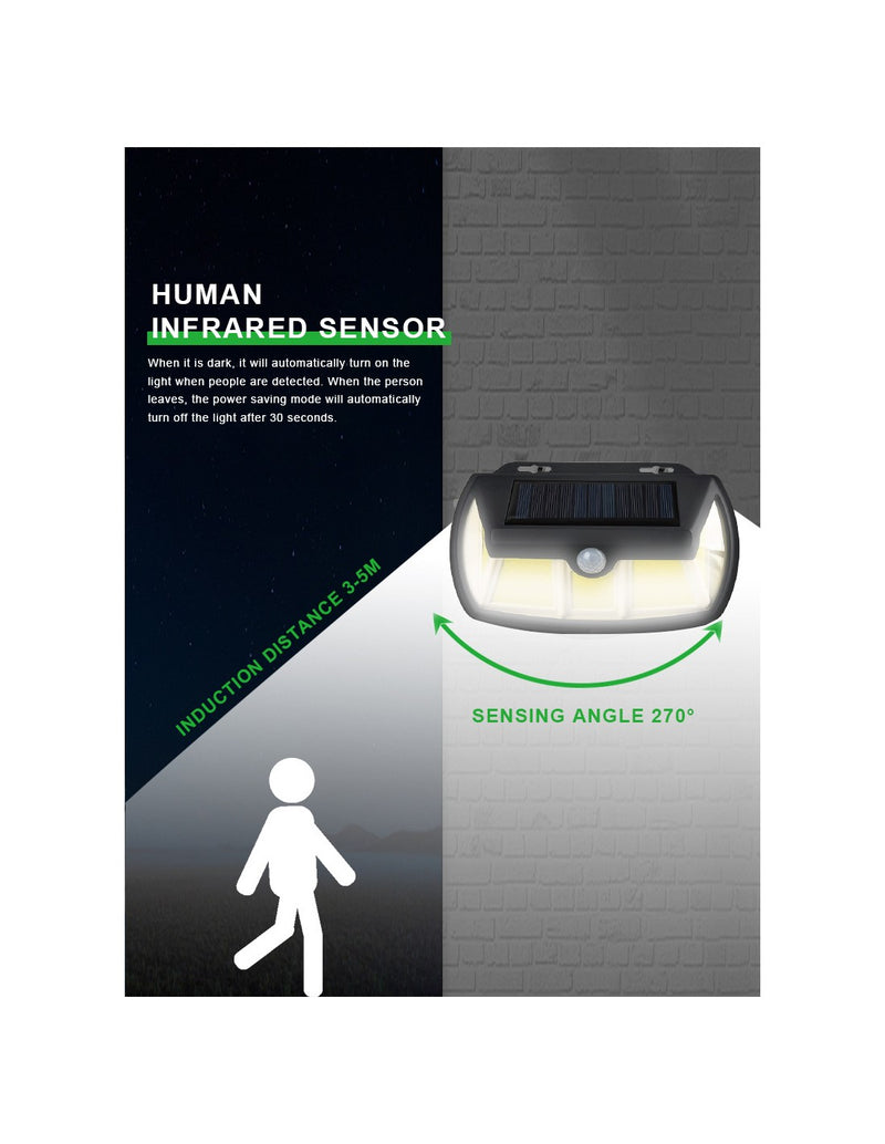 Luz Solar com Sensor de Movimento QA-L713
