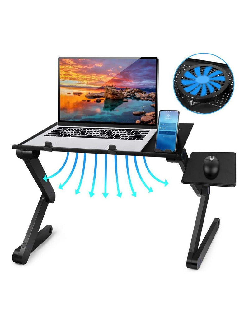 Mesa Ajustável para Portátil com Ventilador Integrado