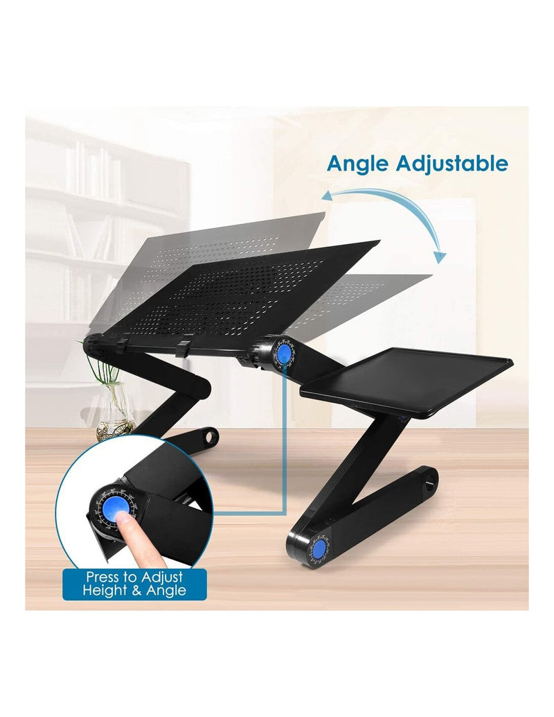 Mesa Ajustável para Portátil com Ventilador Integrado