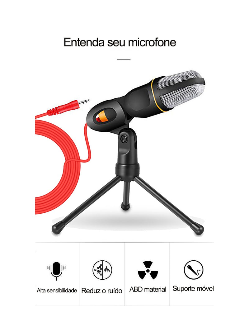 Microfone Condensador QA-T597
