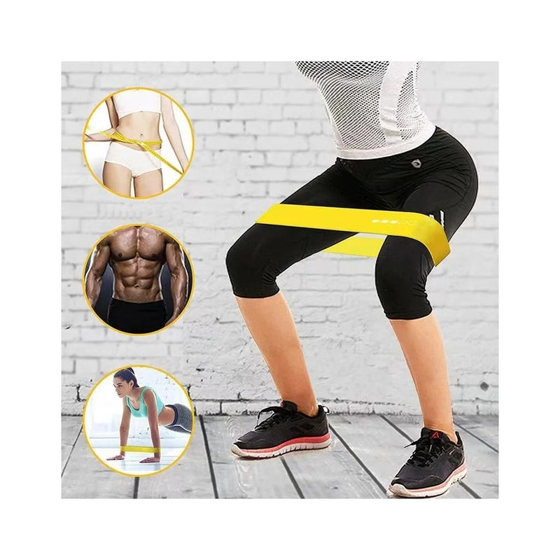 Mini Bandas – Conjunto de 5 Elásticos Fitness