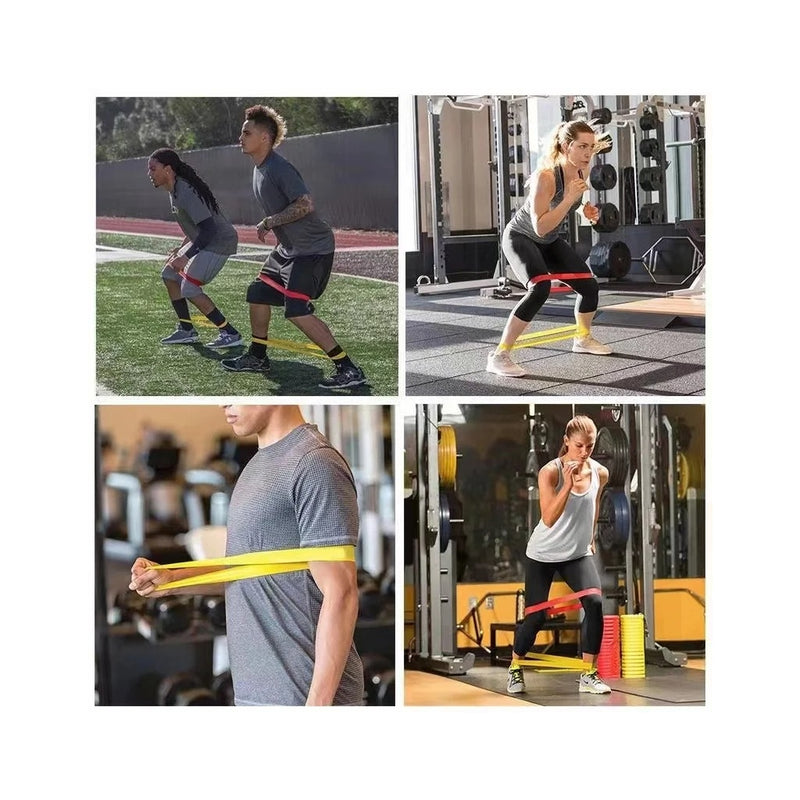Mini Bandas – Conjunto de 5 Elásticos Fitness