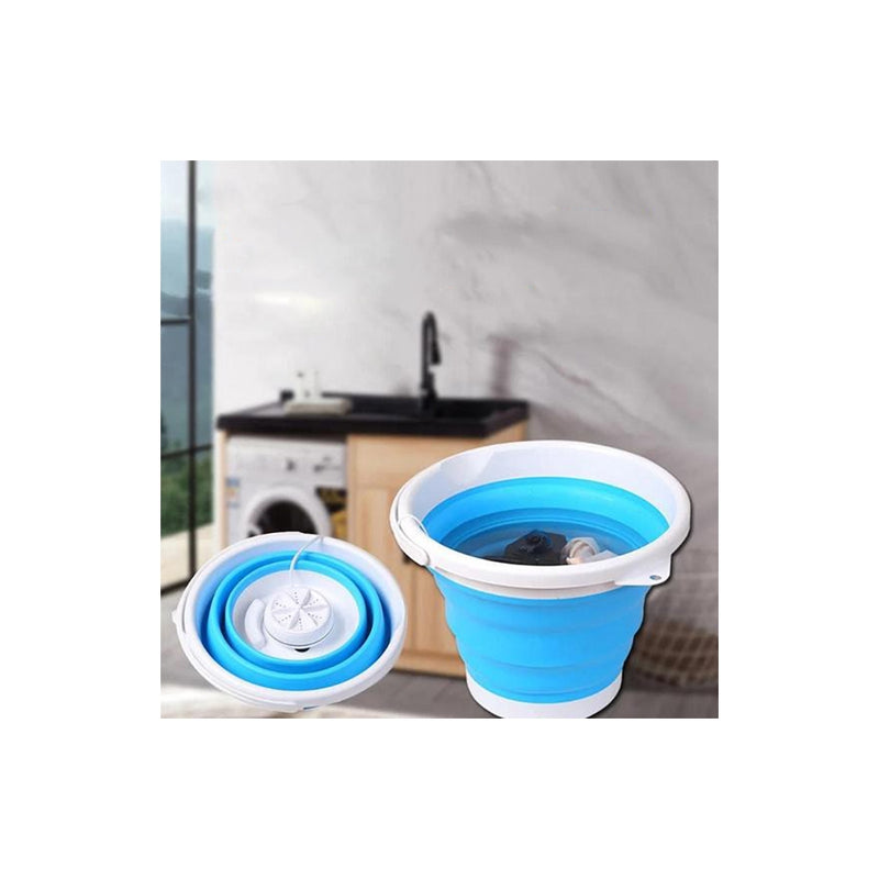 Mini Máquina de Lavar Roupa Dobrável