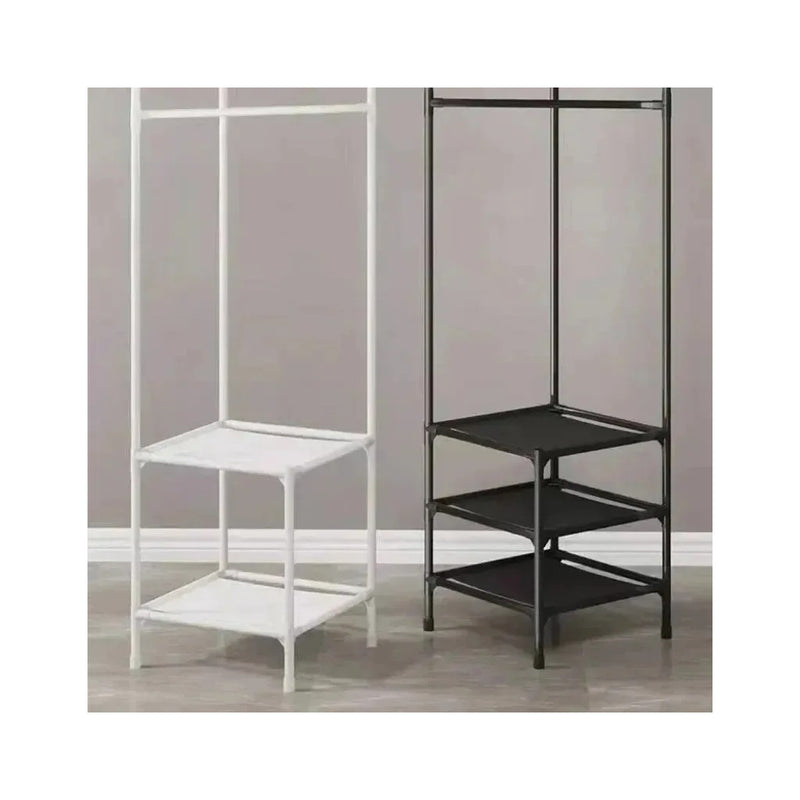 Organizador de Canto para Roupa com Prateleiras