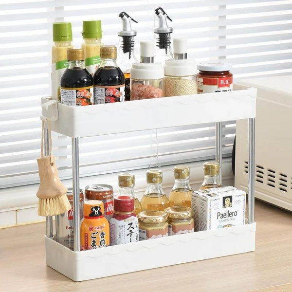 Organizador de Cozinha de Duas Prateleiras