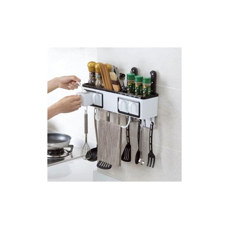 Organizador de Parede Multifuncional para Cozinha
