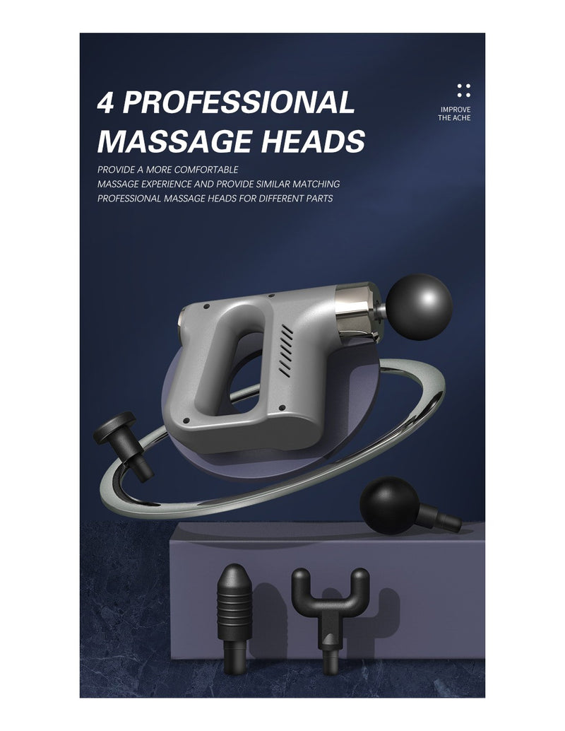 Pistola de Massagem Profissional QA-JM6