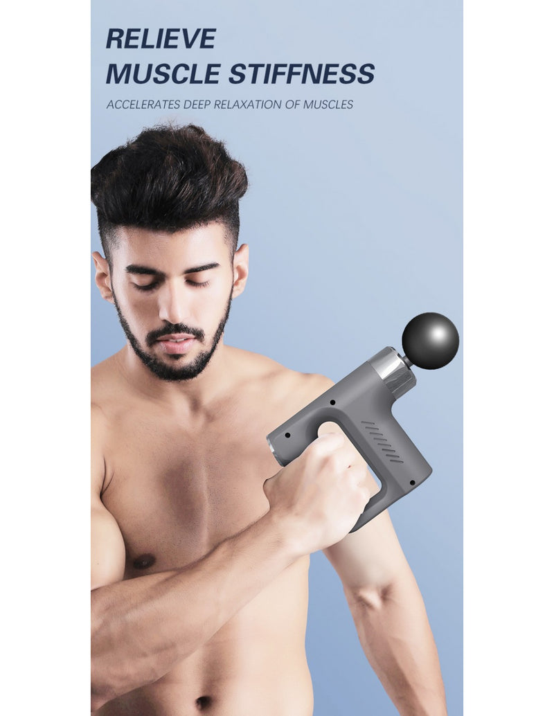 Pistola de Massagem Profissional QA-JM6