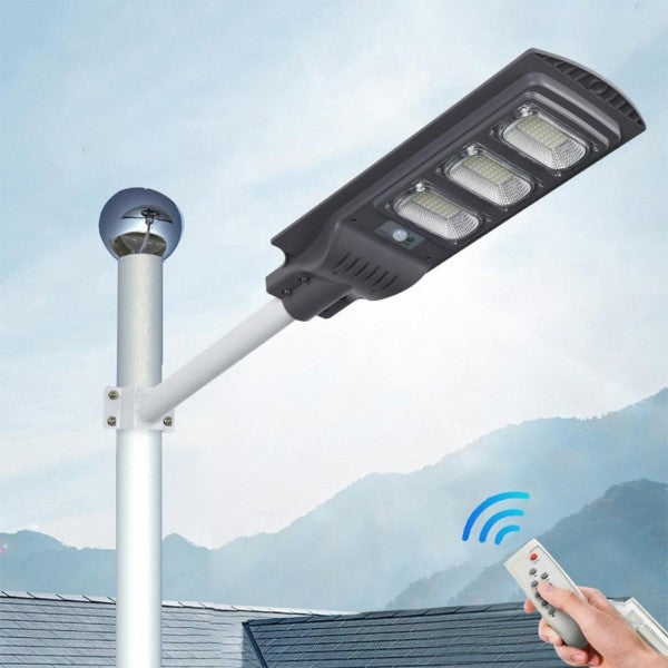 Projetor Solar LED 120W com Sensor de Movimento