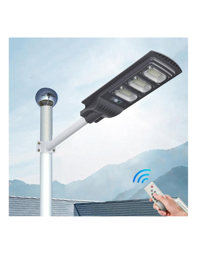 Projetor Solar LED 120W com Sensor de Movimento