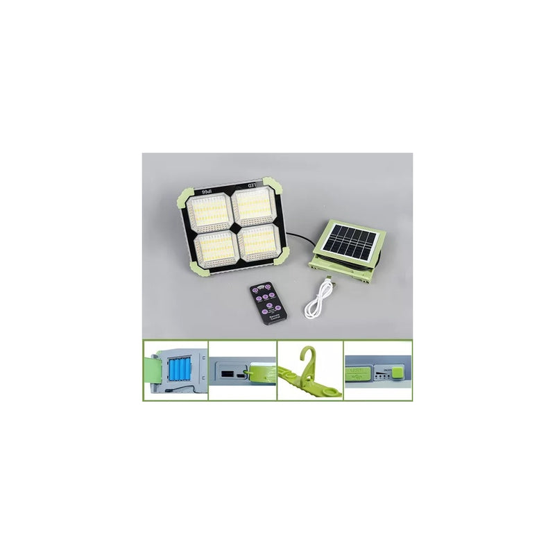 Projetor Solar LED 19cm c/ Tripé