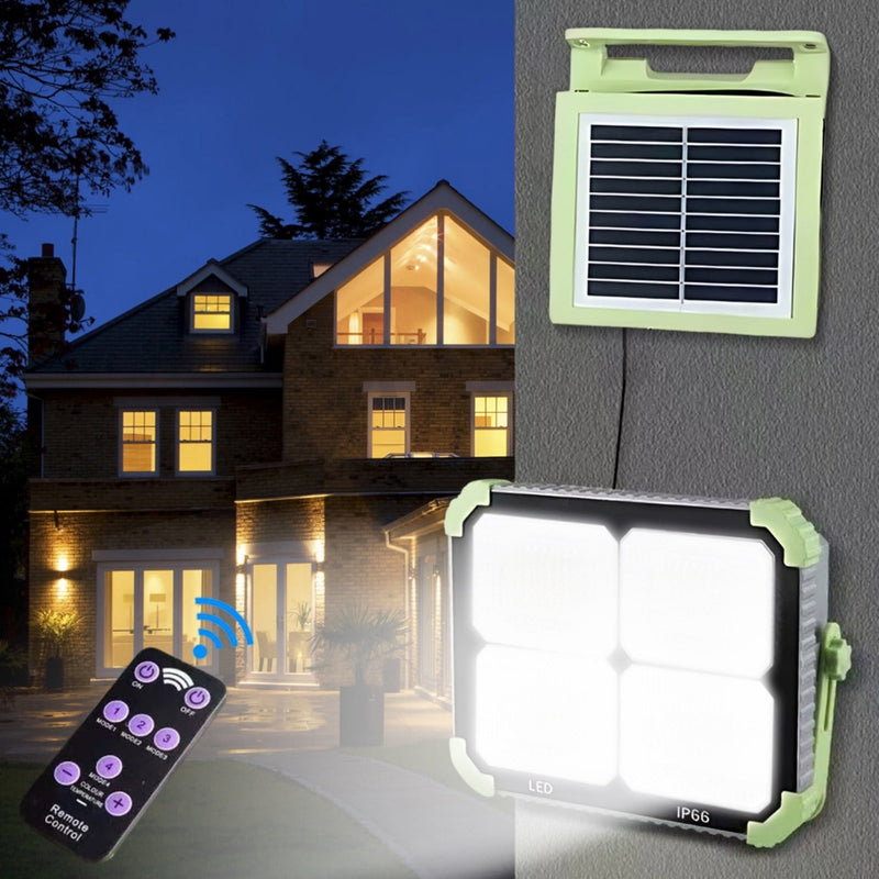 Projetor Solar LED 19cm c/ Tripé