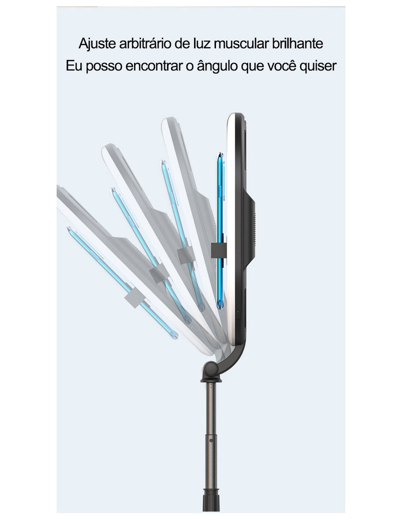 Ring Light 360° com Suporte de Seguimento Automático QA-T673