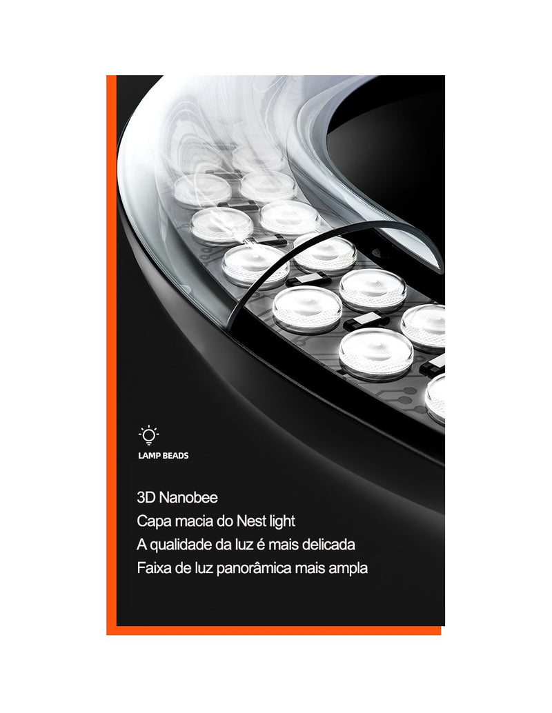 Ring Light 360° com Suporte de Seguimento Automático QA-T673